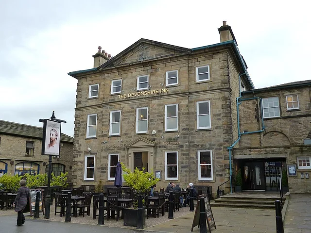 The Devonshire Inn on Newmarket Street, Skipton, North Yorkshire.
