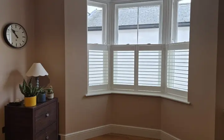 Cafe-style bay shutters in Aberford, Aberford, Leeds
