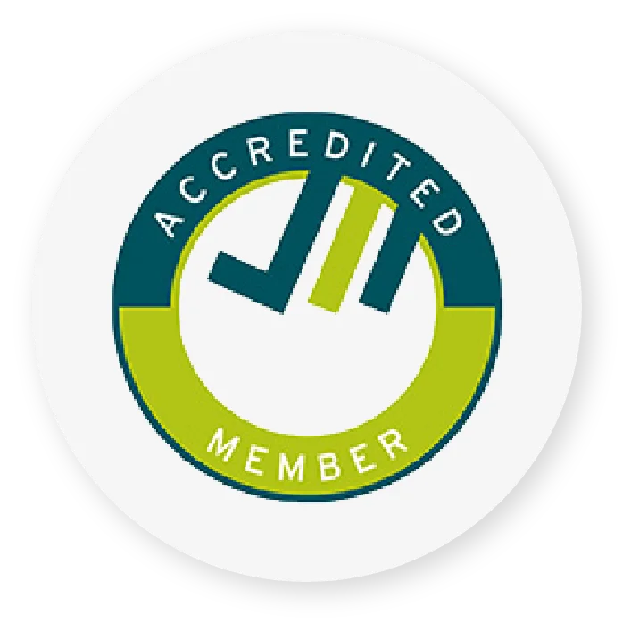 Accredited member badge