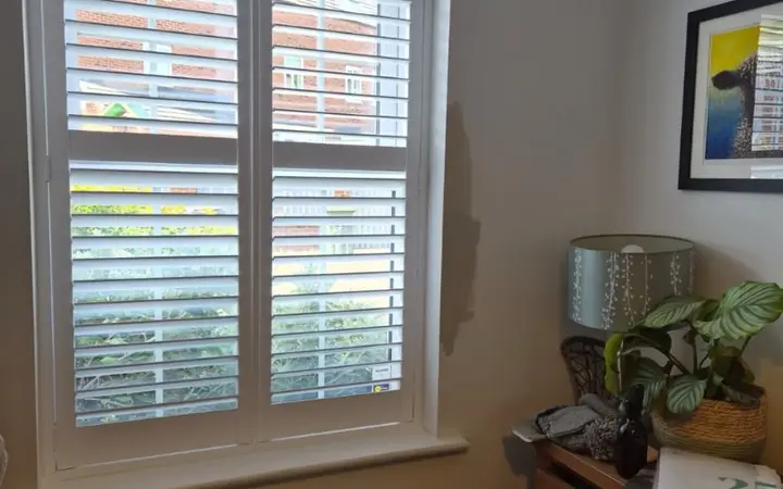 Plantation shutters transform a Bradford home, Bradford, West Yorkshire