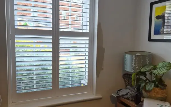Plantation shutters transform a Bradford home, Bradford, West Yorkshire
