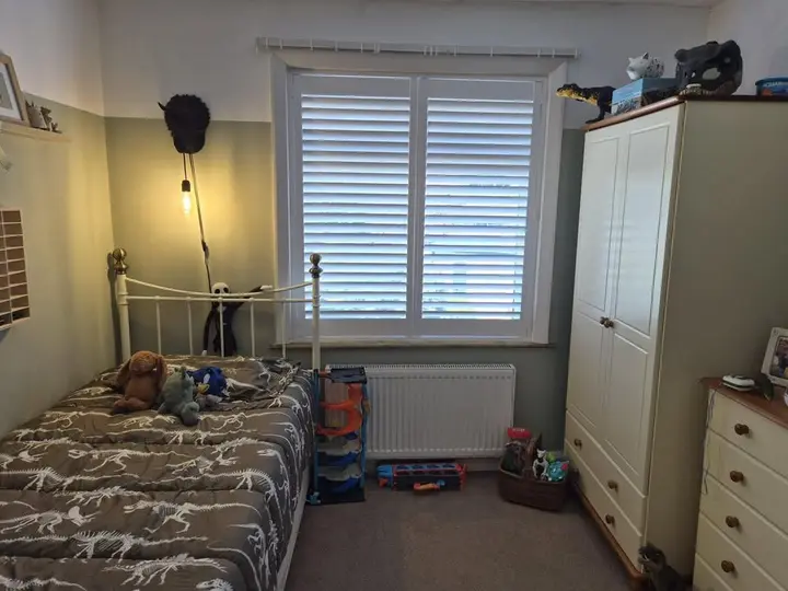 Bedroom shutters in Brighouse