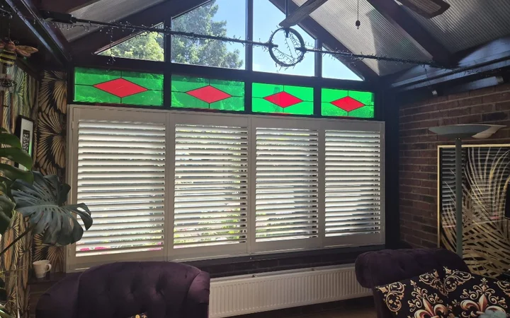 Conservatory shutters in Castleford, Castleford, West Yorkshire