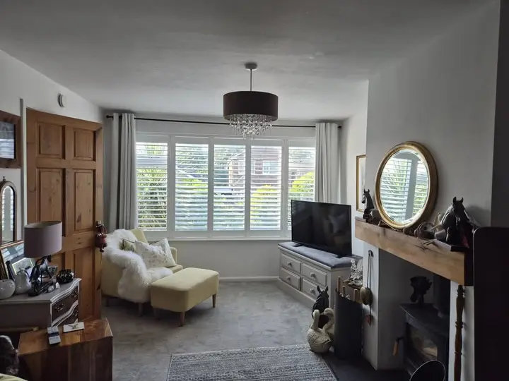 Full-height lounge shutters in Catterick
