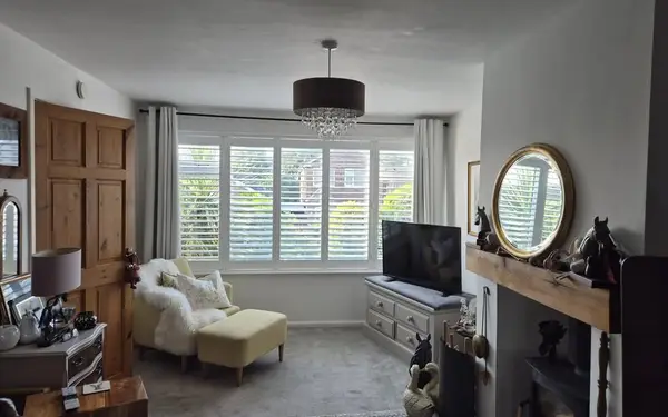 Full-height lounge shutters in Catterick, Catterick, North Yorkshire