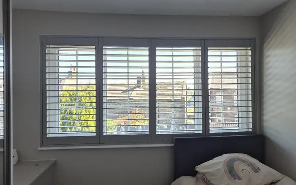 Full height plantation shutters fitted in Golcar, Golcar, West Yorkshire