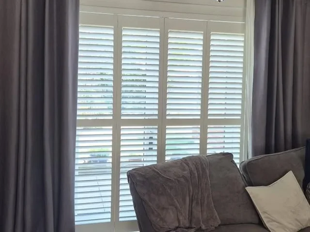 Patio door shutters in Harrogate