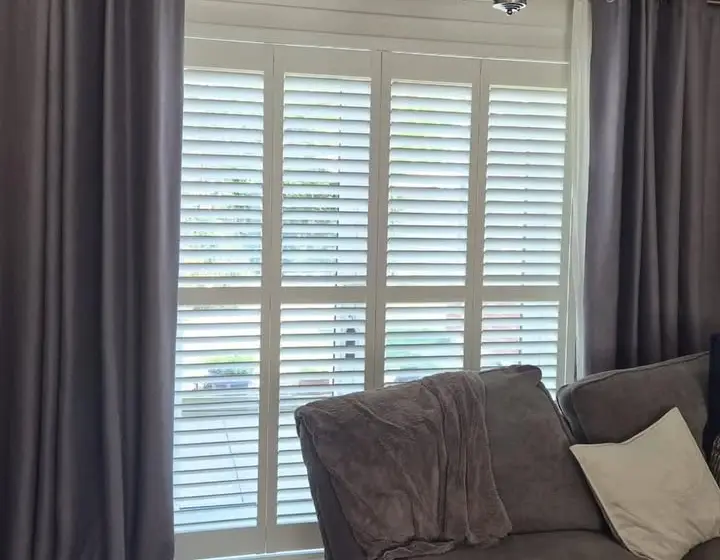 Patio door shutters in Harrogate, Harrogate, North Yorkshire