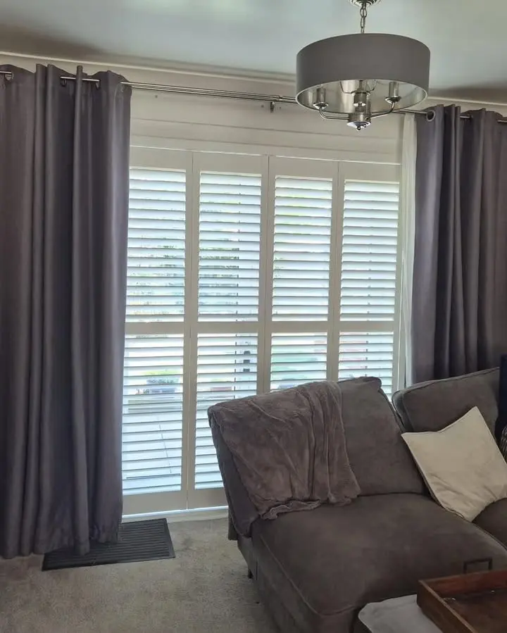 Patio door shutters in Harrogate