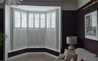 Tier-on-tier bay shutters in Harrogate, Harrogate, North Yorkshire