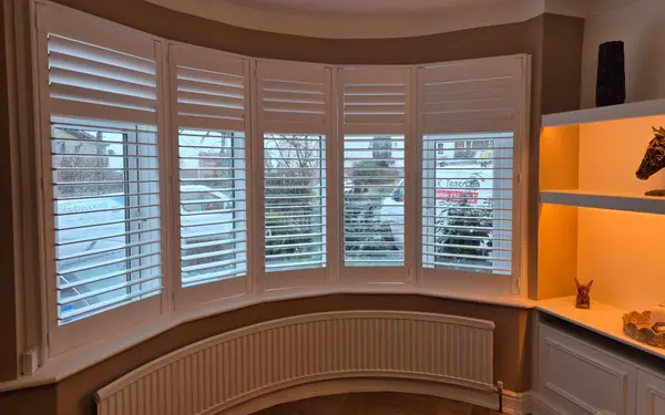 New bay window shutters in Pudsey, Pudsey, West Yorkshire