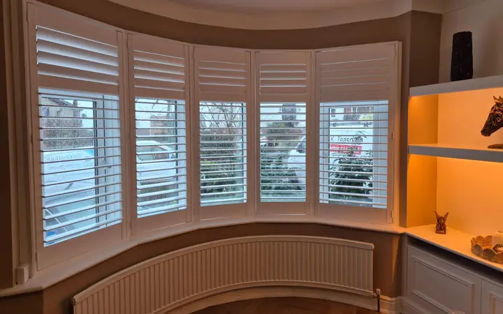 New bay window shutters in Pudsey, Pudsey, West Yorkshire