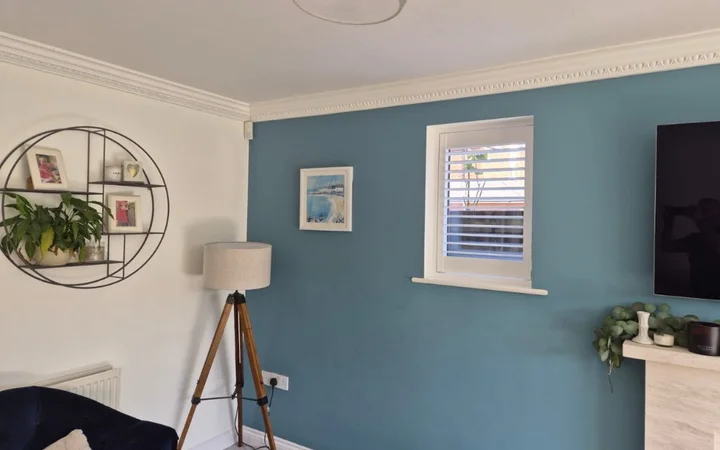 Before and after: full height shutters in Rawdon, Leeds — Rawdon, Leeds