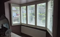 Bedroom bay shutters in Shipley, Shipley, West Yorkshire
