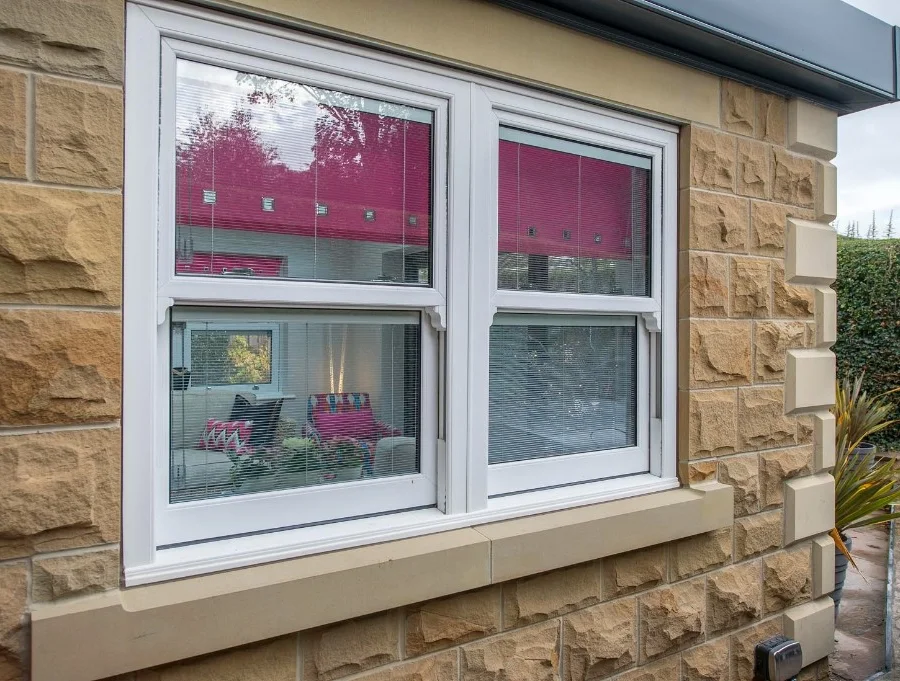 Honeycomb blinds helping insulation in a Goole home