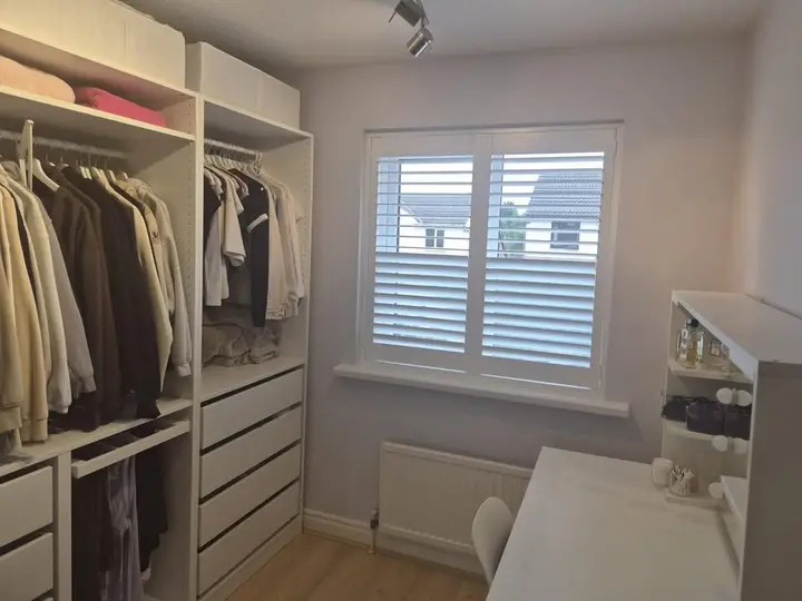 Bedroom and office shutters in Wakefield
