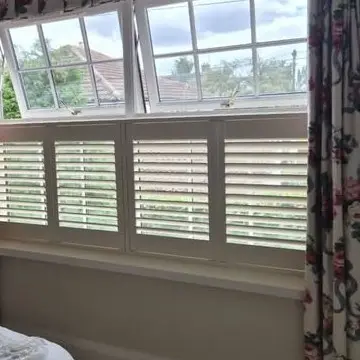 Café-style shutters in Wakefield