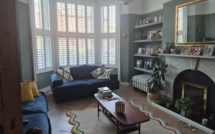 Tier-on-tier bay shutters in Wakefield, Wakefield, West Yorkshire
