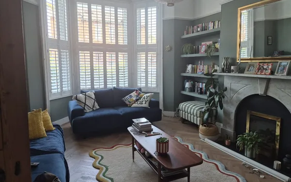 Tier-on-tier bay shutters in Wakefield, Wakefield, West Yorkshire
