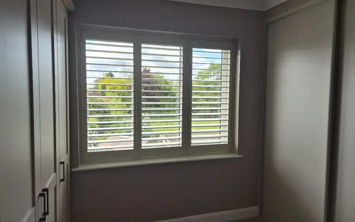 Full-height bedroom shutters in York, York, North Yorkshire