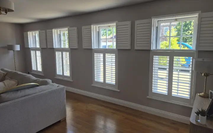Four tier-on-tier lounge windows in York, York, North Yorkshire